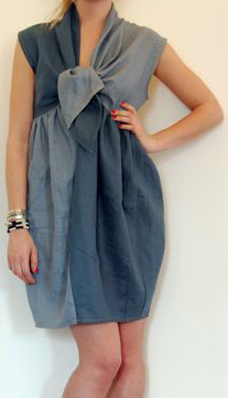 Tie Front Dress